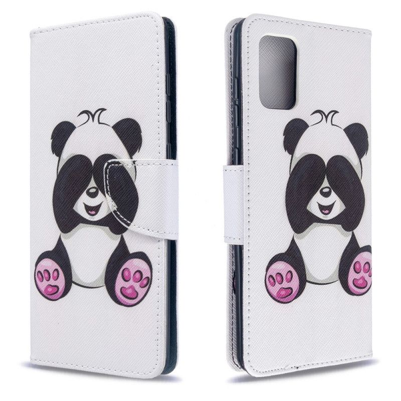 Housse Samsung Galaxy A71 Panda Fun