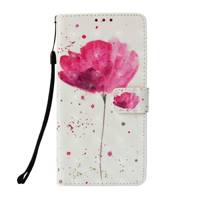 Housse Samsung Galaxy A9 Coquelicot Aquarelle