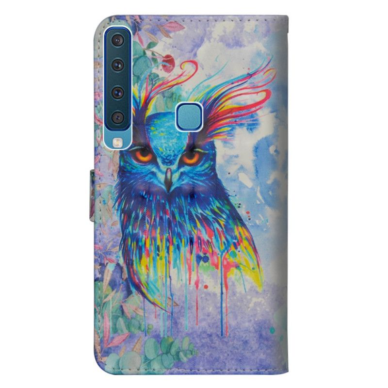 Housse Samsung Galaxy A9 Oiseau Aquarelle