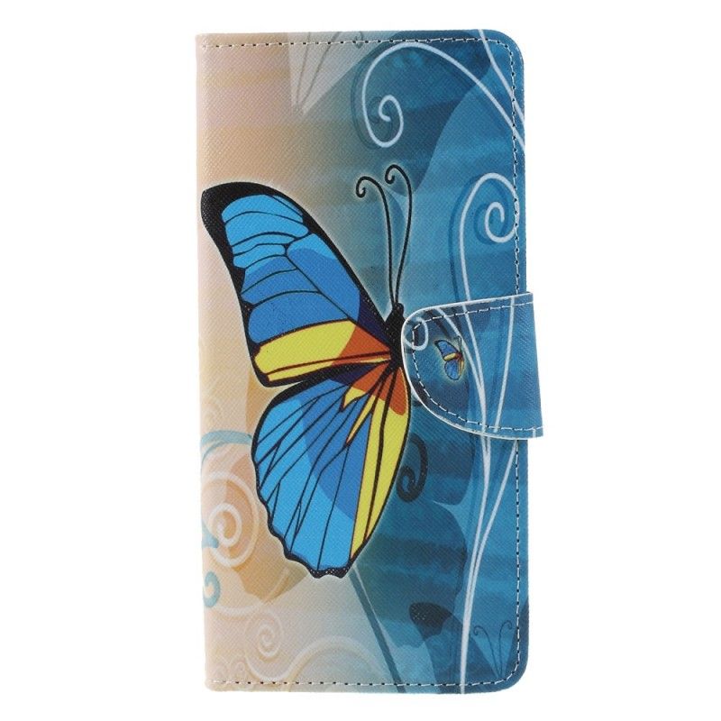 Housse Samsung Galaxy A9 Papillons Et Fleurs