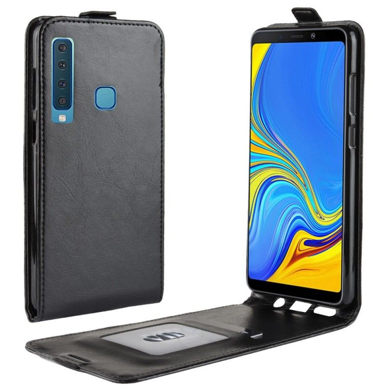 Housse Samsung Galaxy A9 Rabattable Effet Cuir