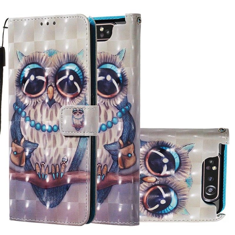 Housse Samsung Galaxy A90 / A80 Miss Hibou