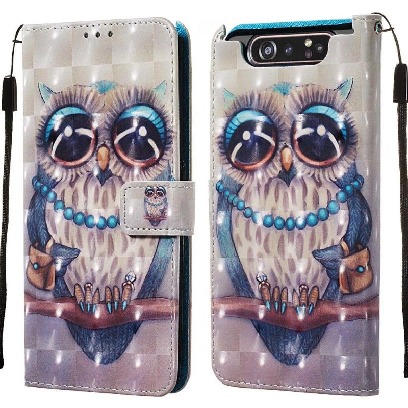 Housse Samsung Galaxy A90 / A80 Miss Hibou