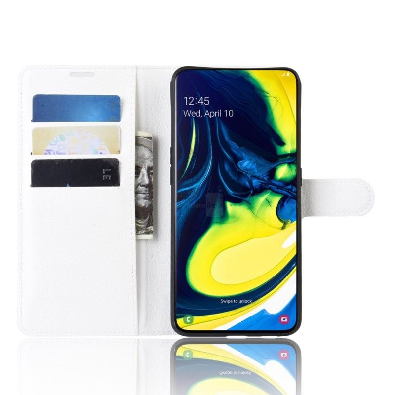 Housse Samsung Galaxy A90 / A80 Simili Cuir Rétro