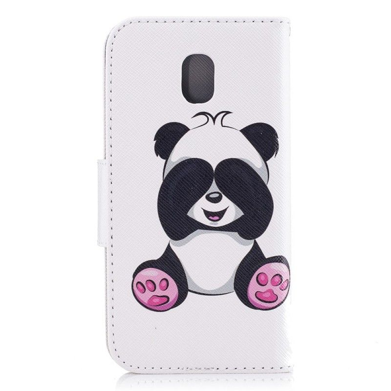 Étui Housse Samsung Galaxy J3 2017 Panda Fun