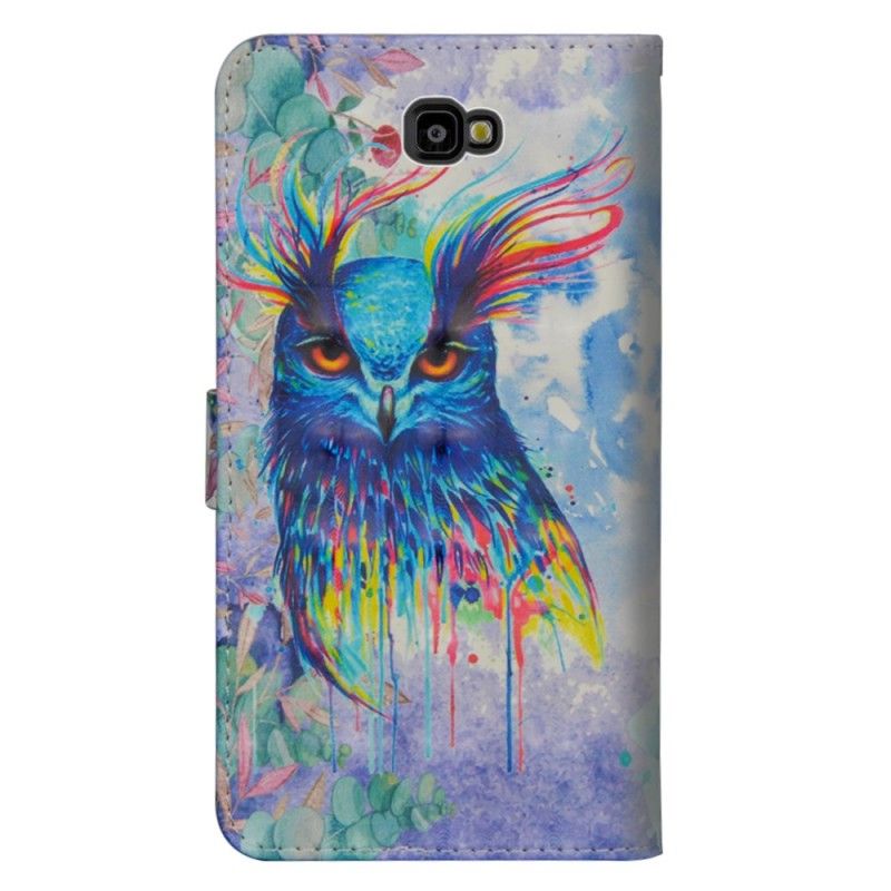 Housse Samsung Galaxy J4 Plus Oiseau Aquarelle