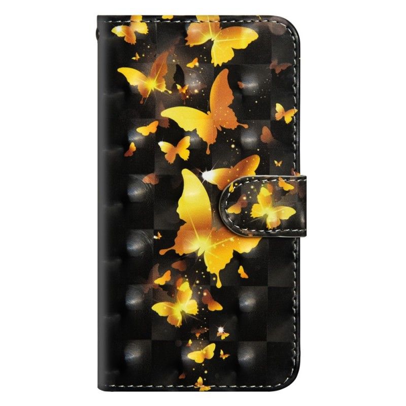 Housse Samsung Galaxy J4 Plus Papillons Jaunes