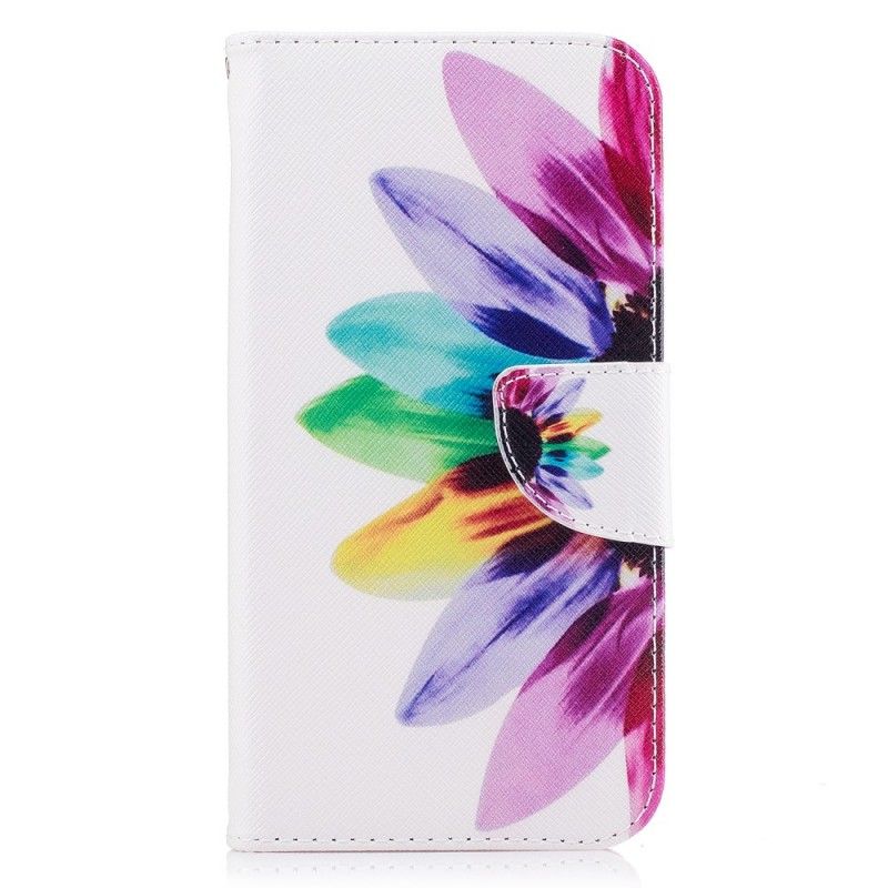 Housse Samsung Galaxy J5 2017 Fleur Aquarelle