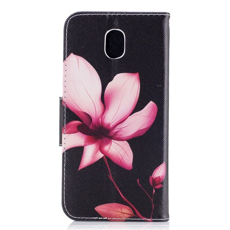 Housse Samsung Galaxy J5 2017 Fleur Rose