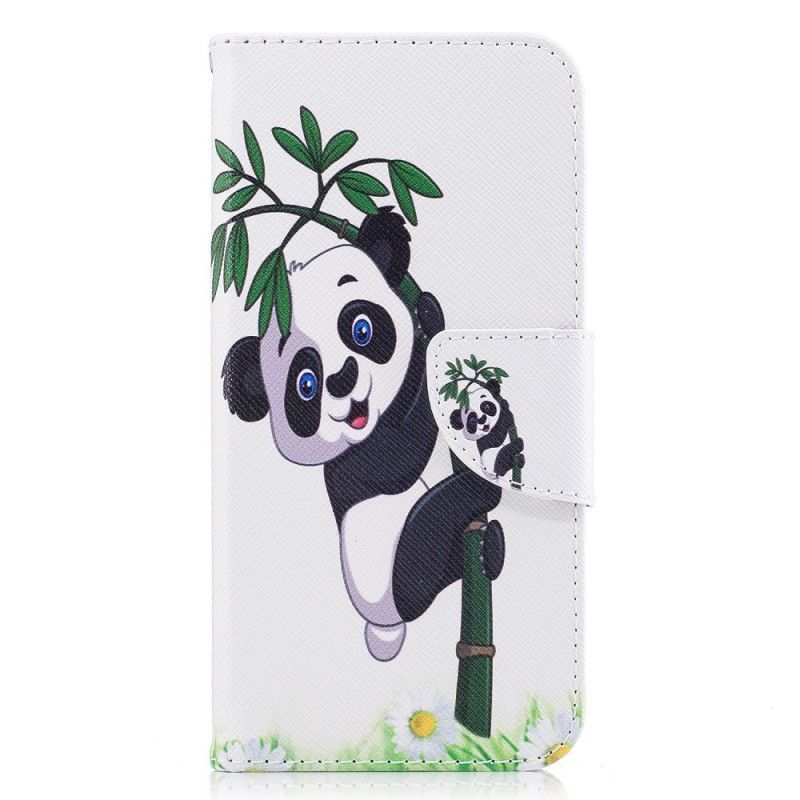 Housse Samsung Galaxy J5 2017 Panda Sur Le Bambou