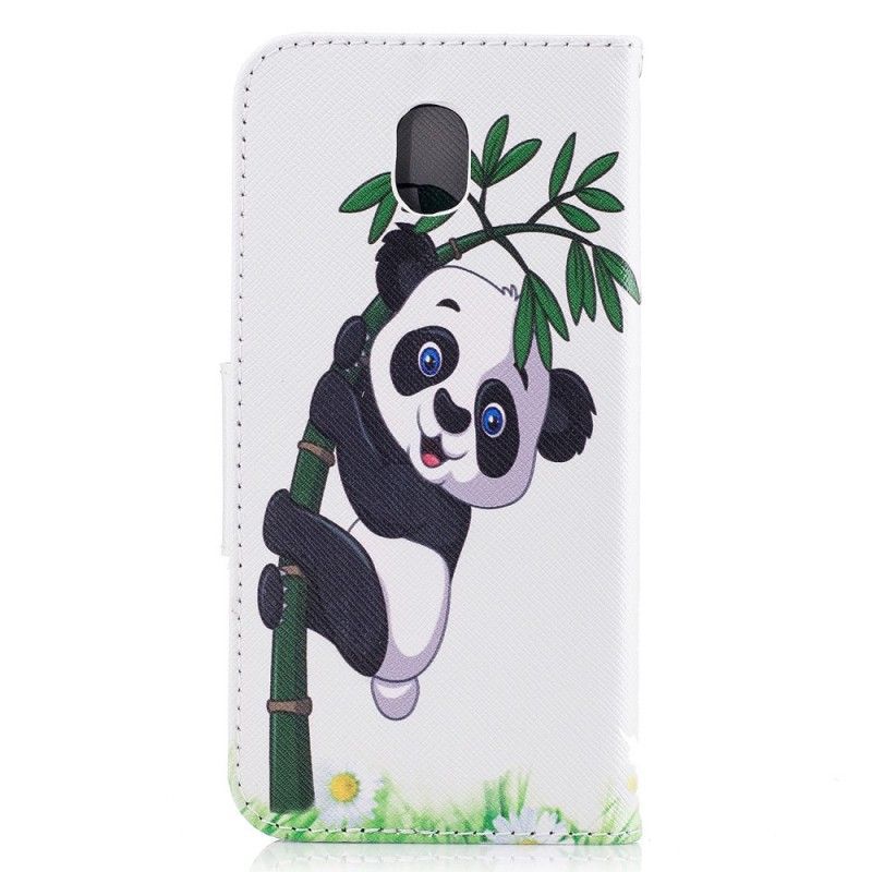 Housse Samsung Galaxy J5 2017 Panda Sur Le Bambou