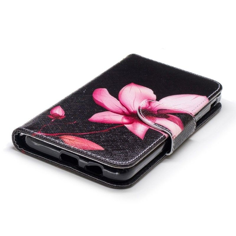 Housse Samsung Galaxy J6 Fleur Rose