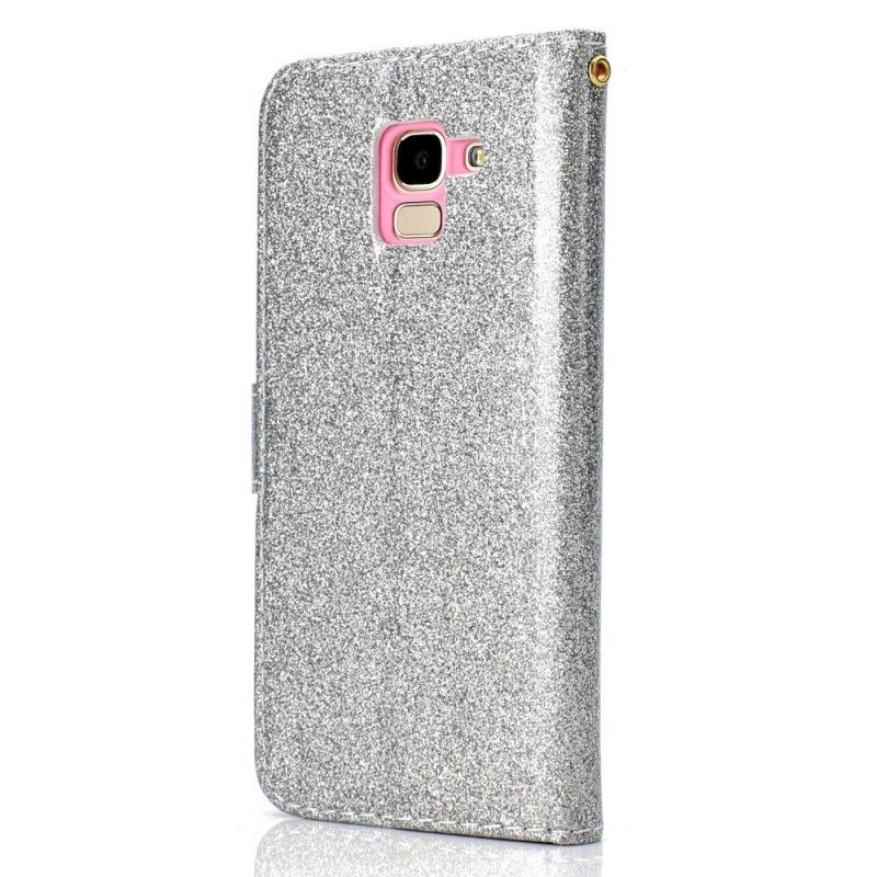 Housse Samsung Galaxy J6 Paillettes