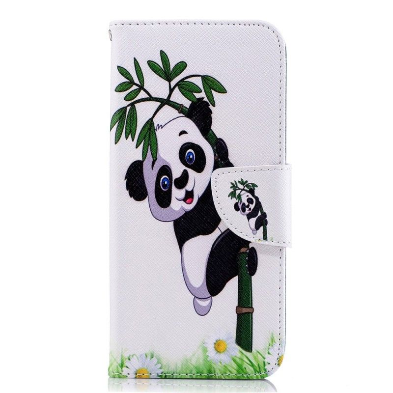 Housse Samsung Galaxy J6 Panda Sur Le Bambou