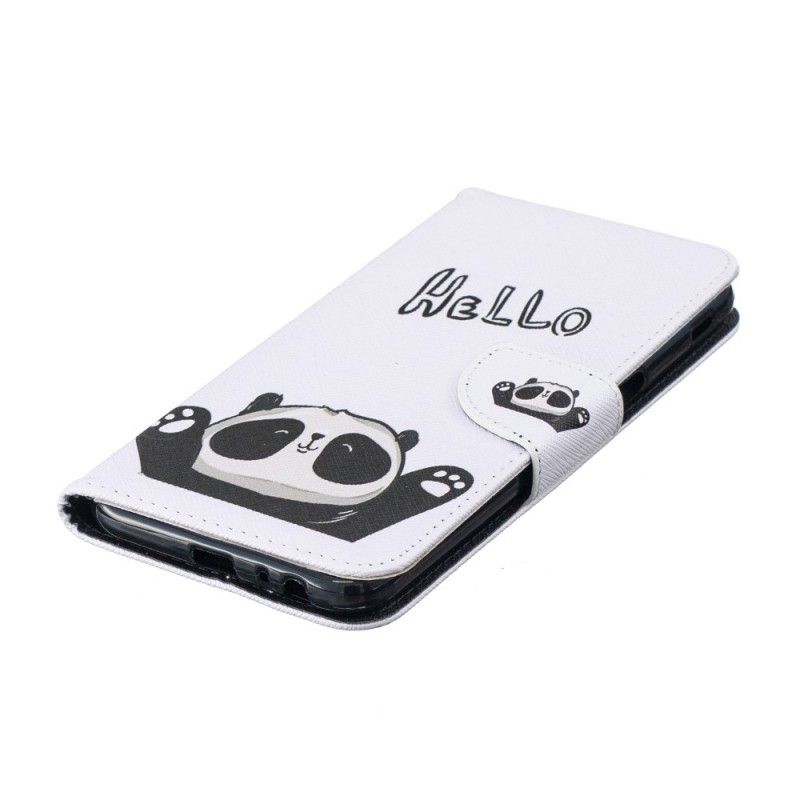 Housse Samsung Galaxy J6 Plus Hello Panda