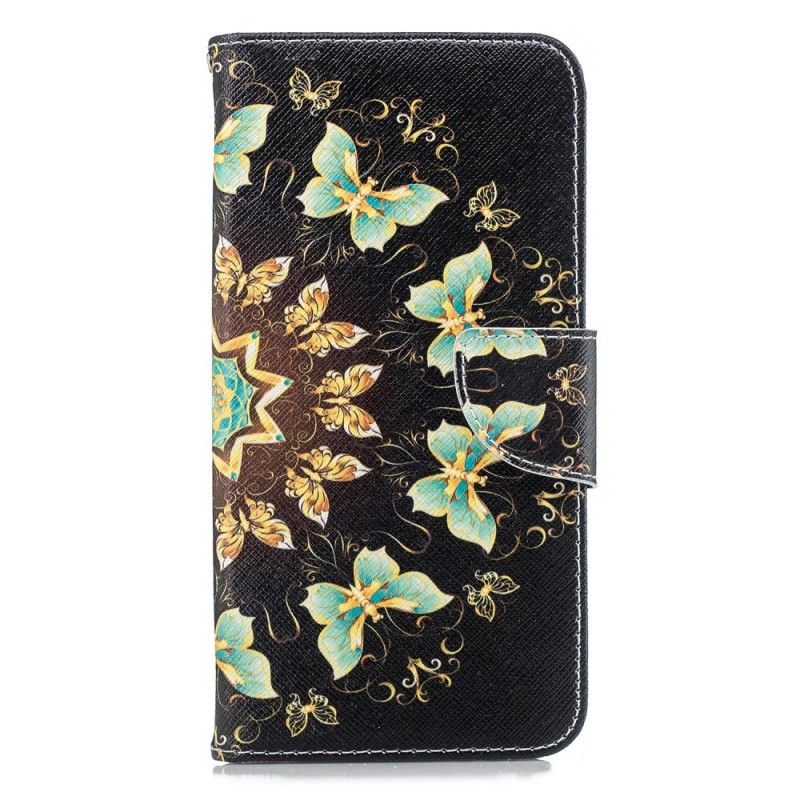 Housse Samsung Galaxy J6 Plus Mandala Papillons