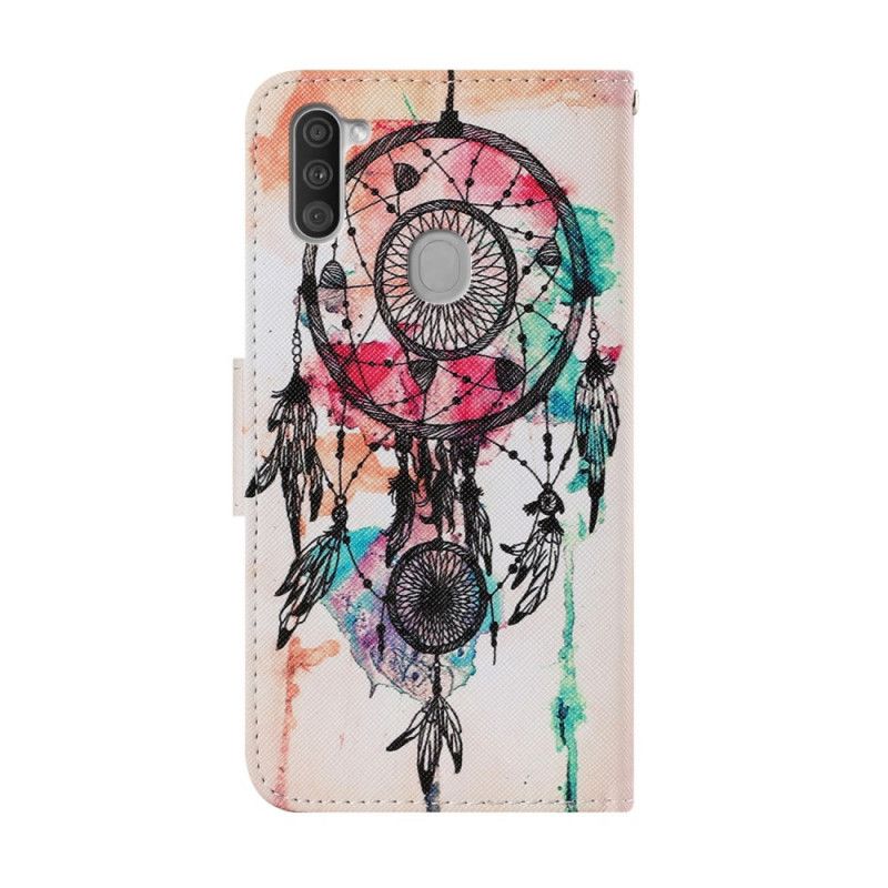 Housse Samsung Galaxy M11 Aquarelle Attrape Rêves