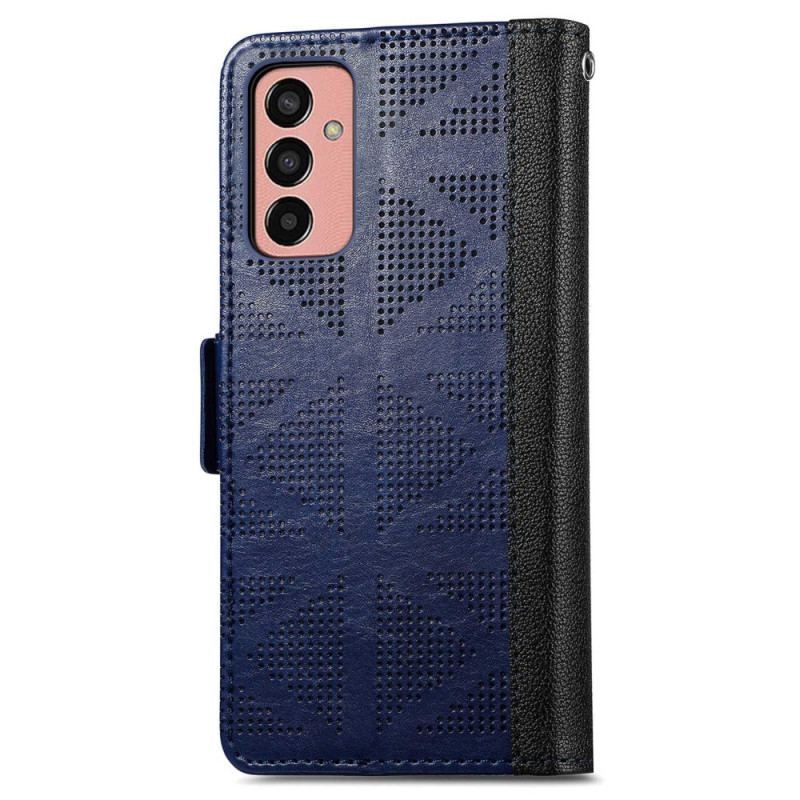 Housse Samsung Galaxy M13 Design Croisé