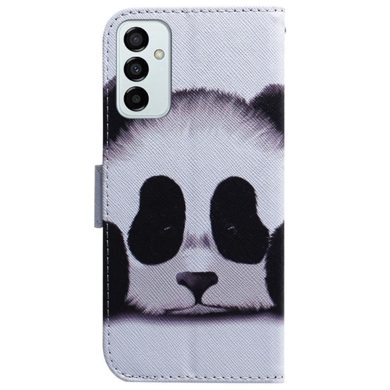 Housse Samsung Galaxy M13 Panda à Lanière