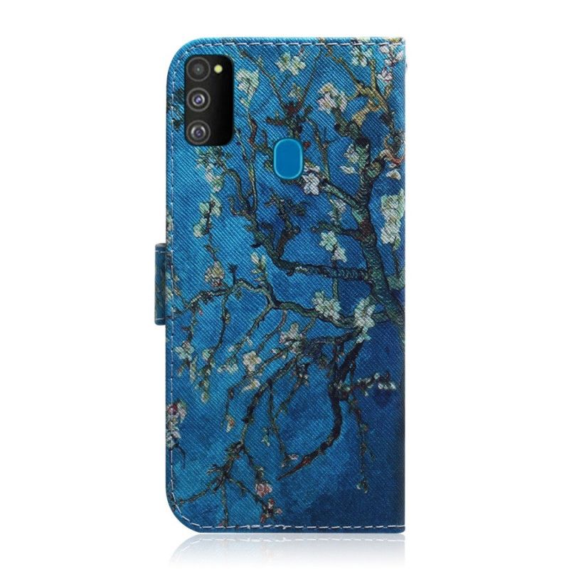 Housse Samsung Galaxy M21 Branche D'arbre Fleuri