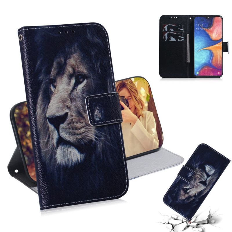 Housse Samsung Galaxy M21 Dreaming Lion