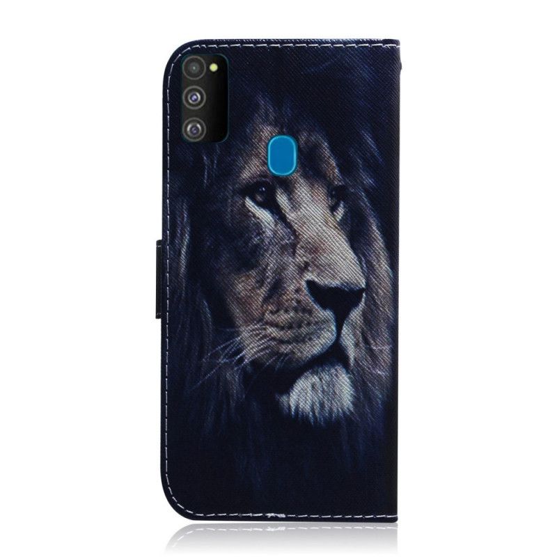 Housse Samsung Galaxy M21 Dreaming Lion