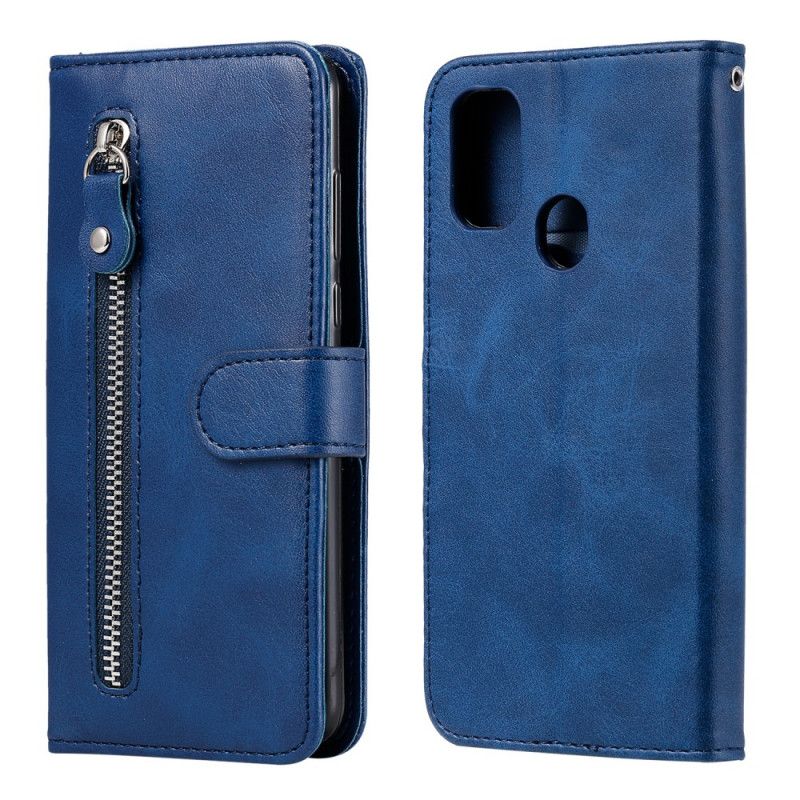 Housse Samsung Galaxy M21 Vintage Porte-monnaie