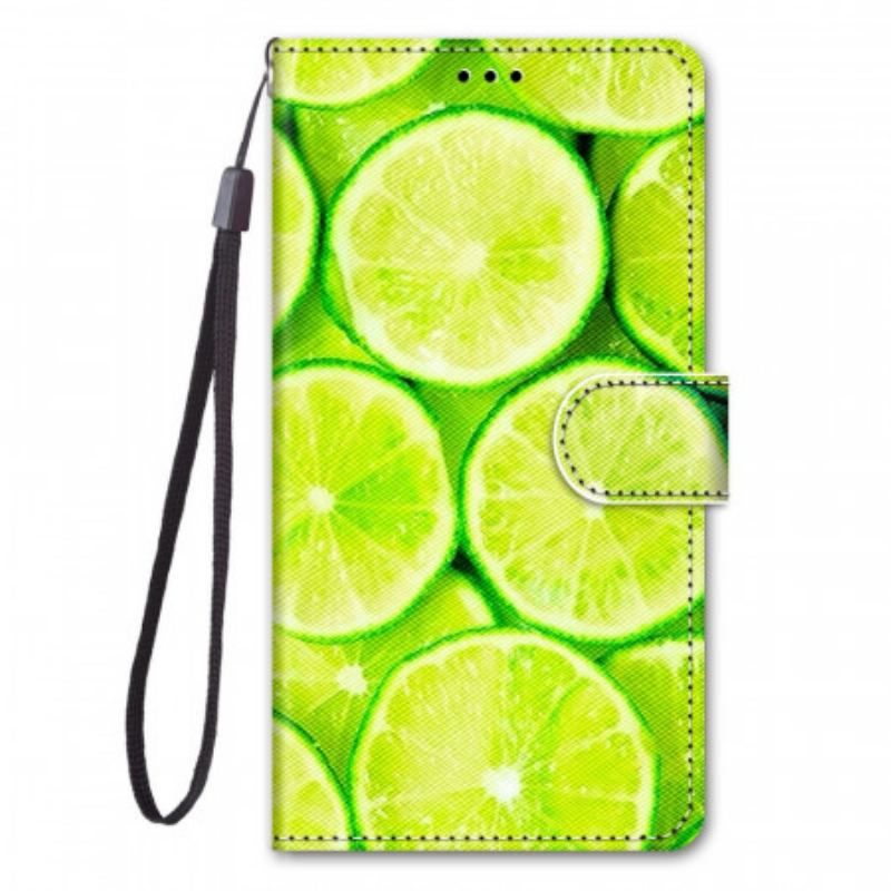 Housse Samsung Galaxy M23 5G Citrons Verts