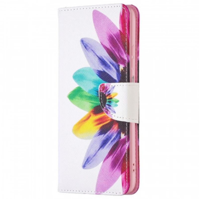 Housse Samsung Galaxy M23 5G Fleur Aquarelle