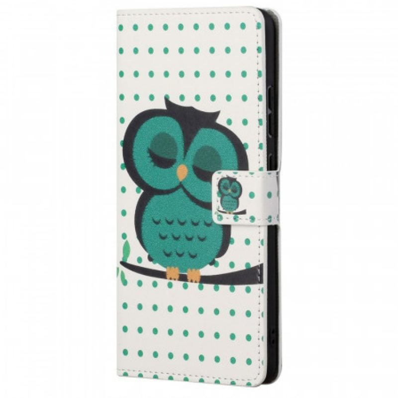 Housse Samsung Galaxy M23 5G Hibou Endormi