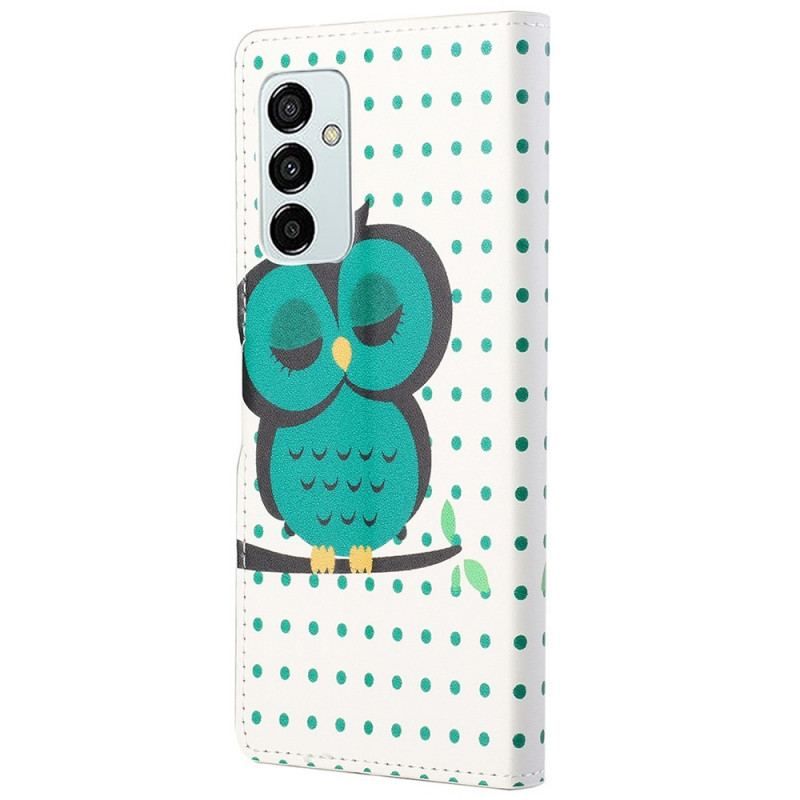 Housse Samsung Galaxy M23 5G Hibou Endormi