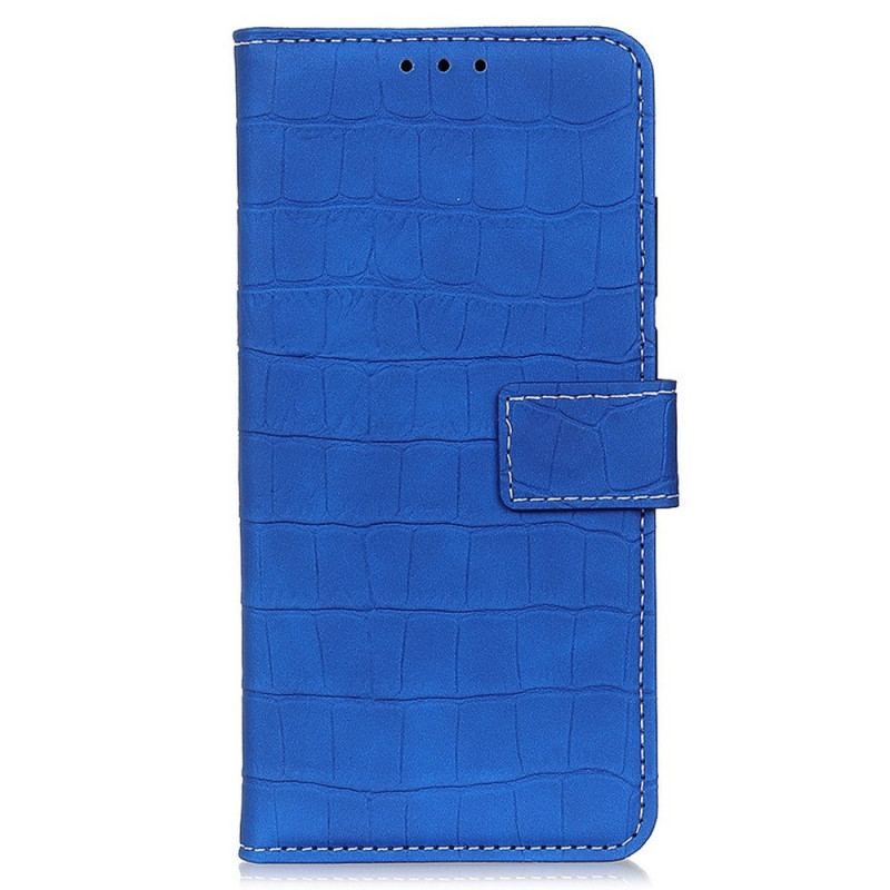 Housse Samsung Galaxy M23 5G Style Peau de Crocodile