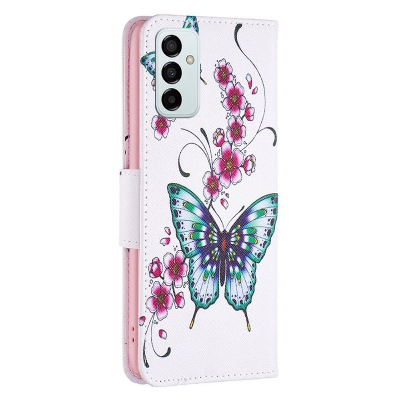 Housse Samsung Galaxy M23 5G Superbes Papillons