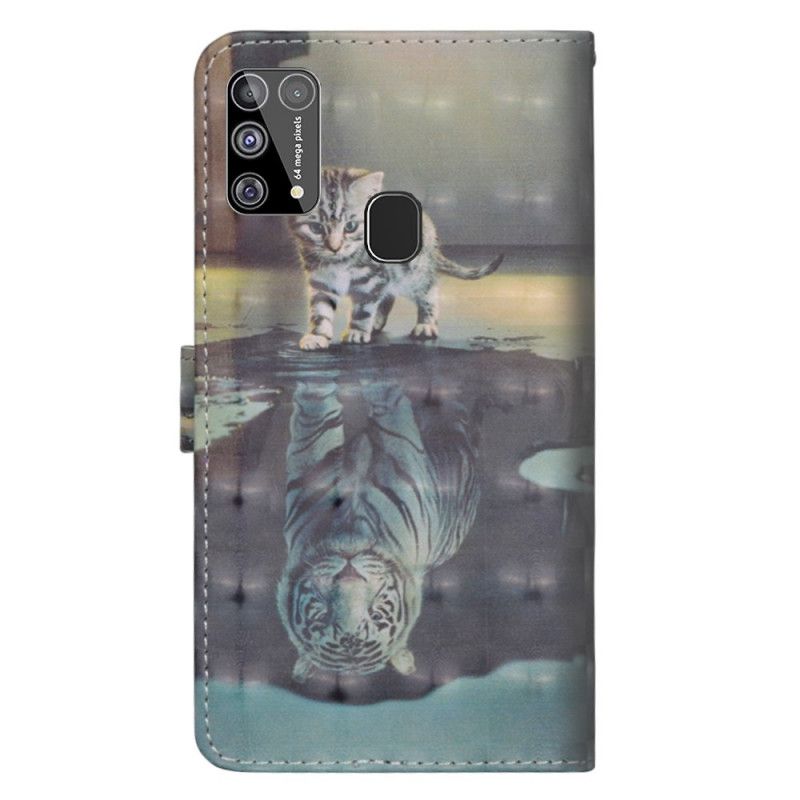 Housse Samsung Galaxy M31 Ernest Le Tigre