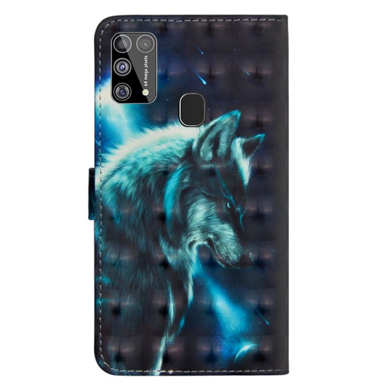 Housse Samsung Galaxy M31 Loup Majestueux