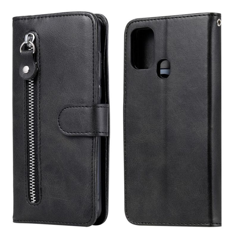 Housse Samsung Galaxy M31 Vintage Porte-monnaie