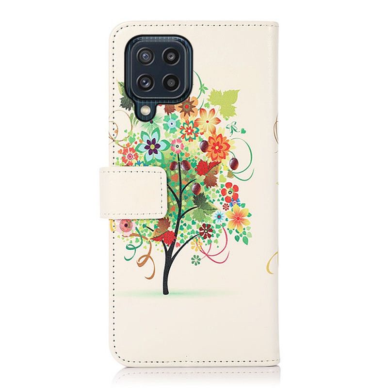 Housse Samsung Galaxy M32 Arbre Fleuri