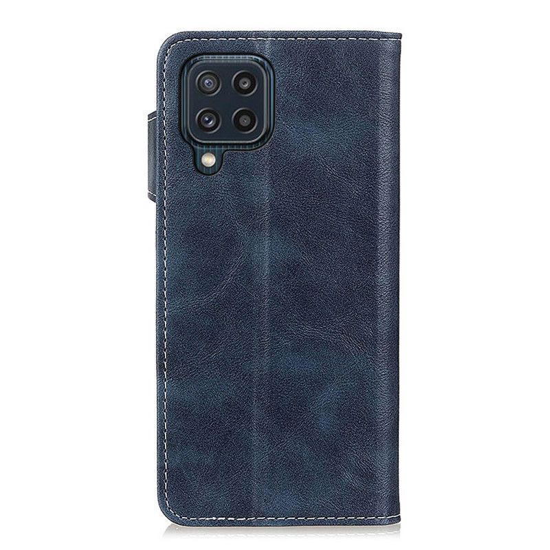 Housse Samsung Galaxy M32 Artistique Bouton Et Coutures