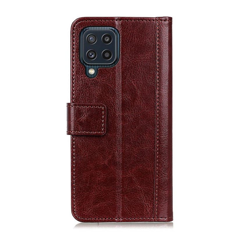 Housse Samsung Galaxy M32 Effet Cuir Antique