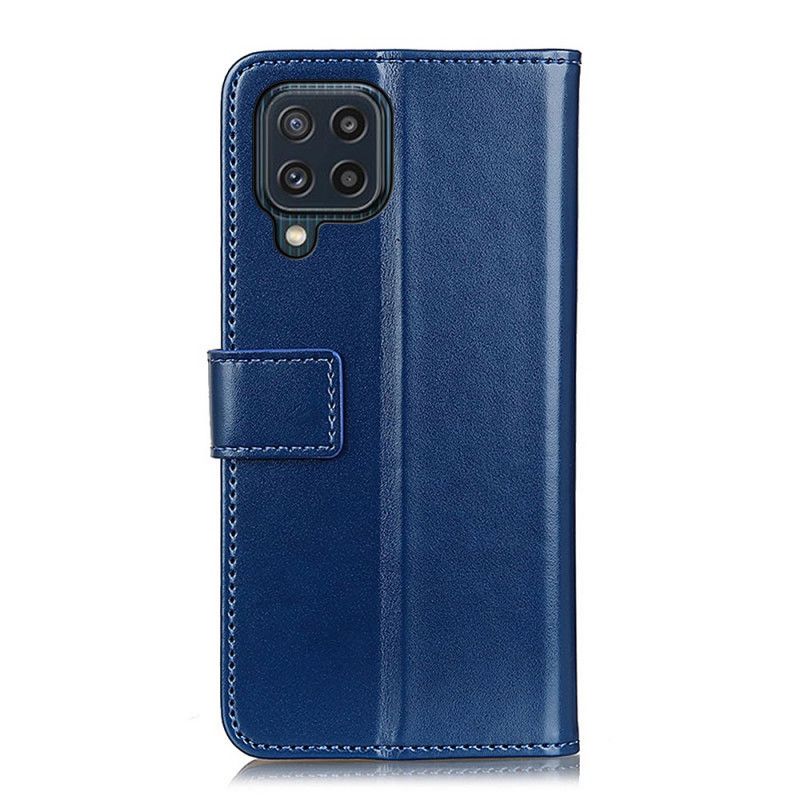 Housse Samsung Galaxy M32 Effet Cuir Tricolore