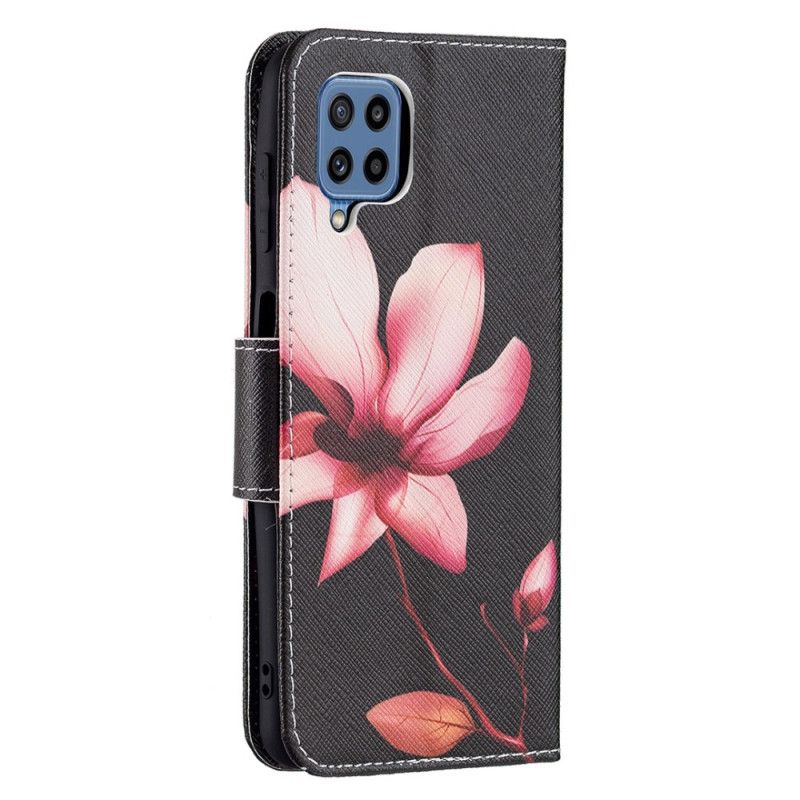 Housse Samsung Galaxy M32 Fleur Rose