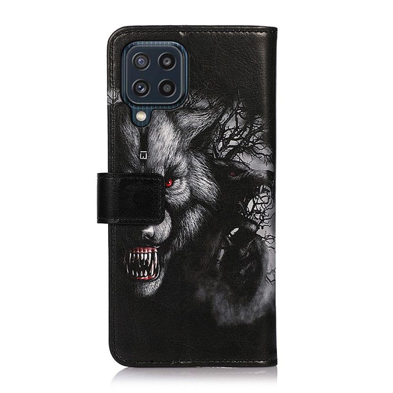 Housse Samsung Galaxy M32 Loup Garou