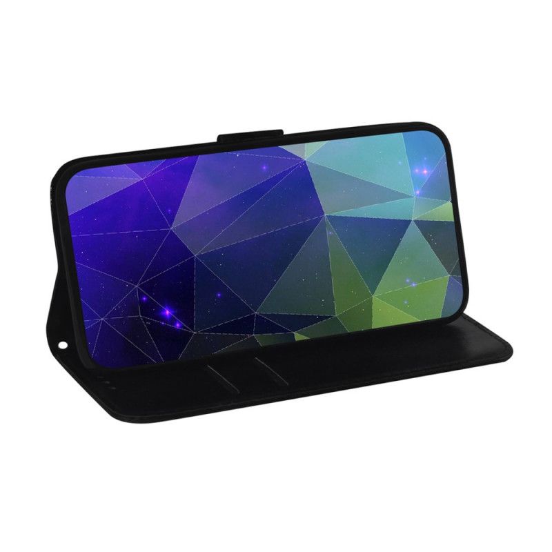 Housse Samsung Galaxy M32 Simili Cuir Couverture Miroir