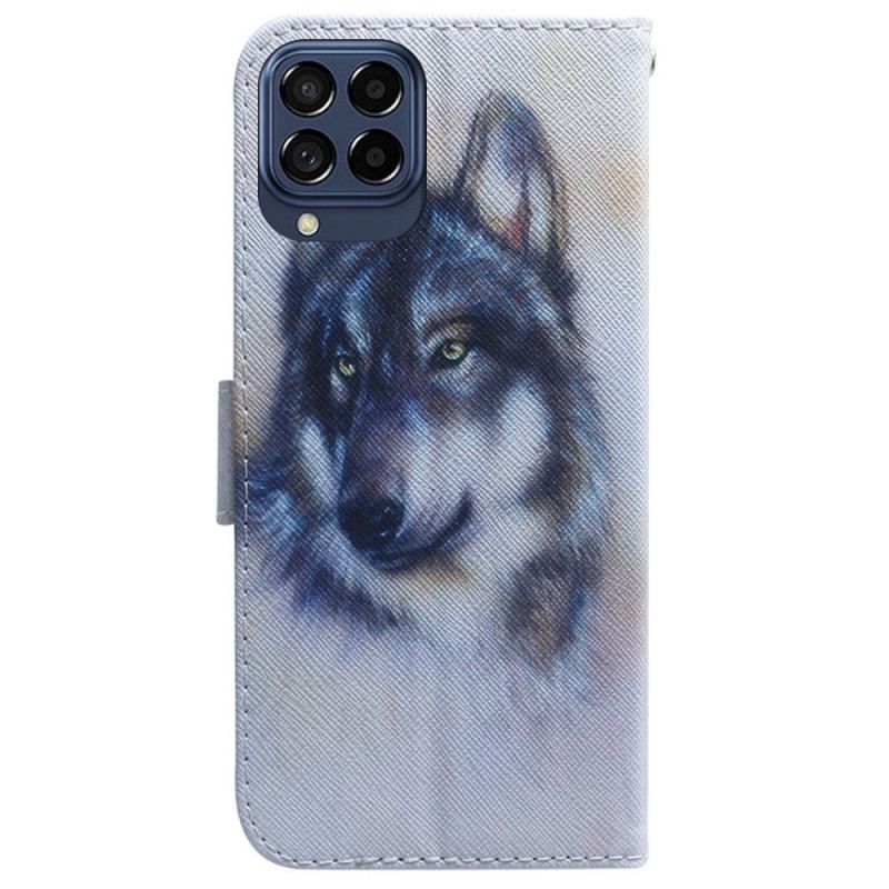 Housse Samsung Galaxy M33 5G Chien Aquarelle