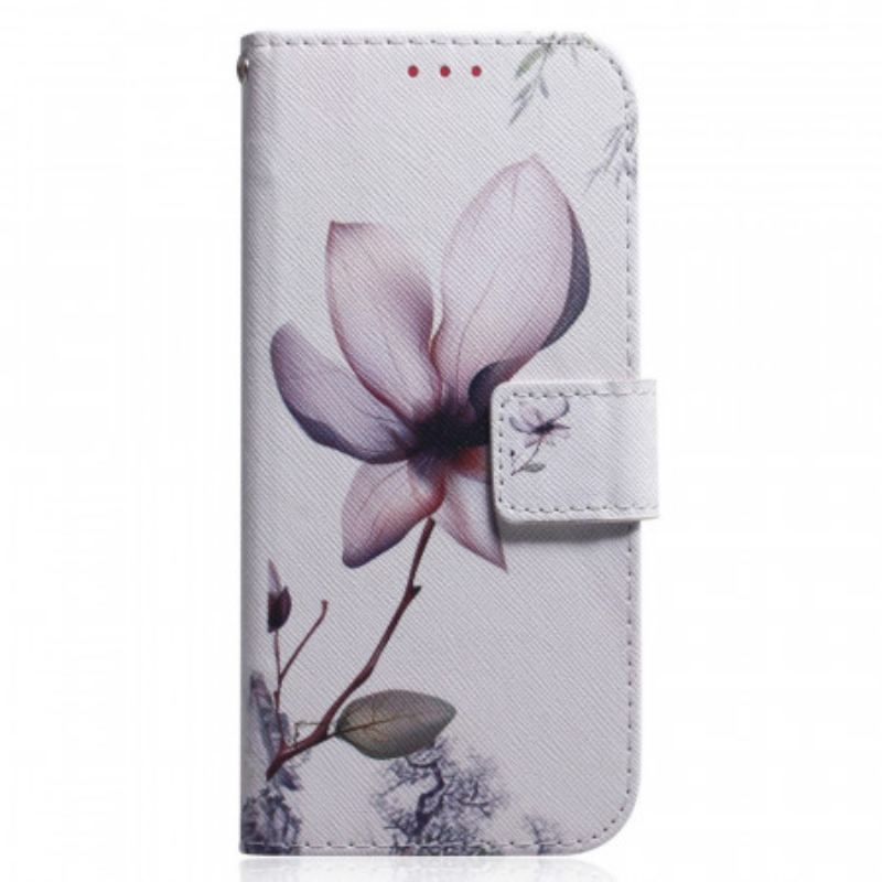 Housse Samsung Galaxy M33 5G Fleur Rose