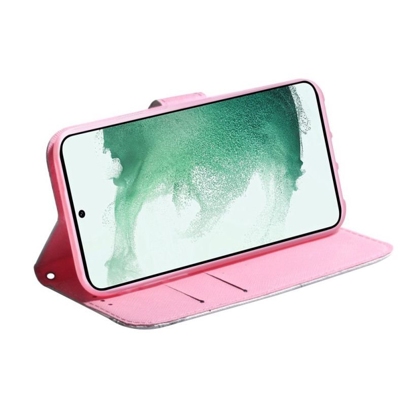 Housse Samsung Galaxy M33 5G Fleur Rose