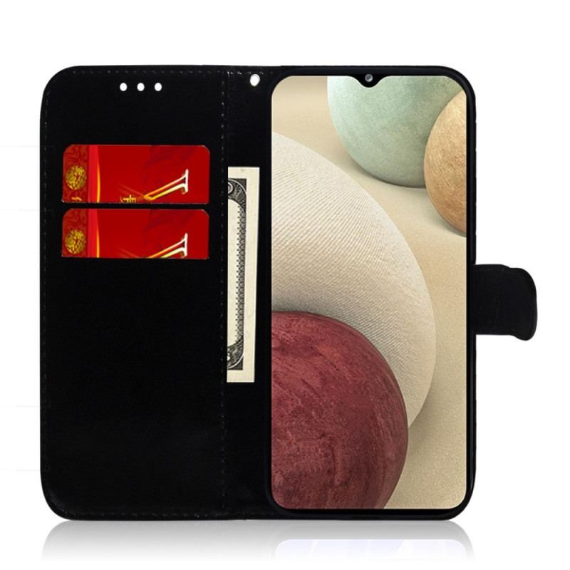 Housse Samsung Galaxy M33 5G Miroir et Lanière