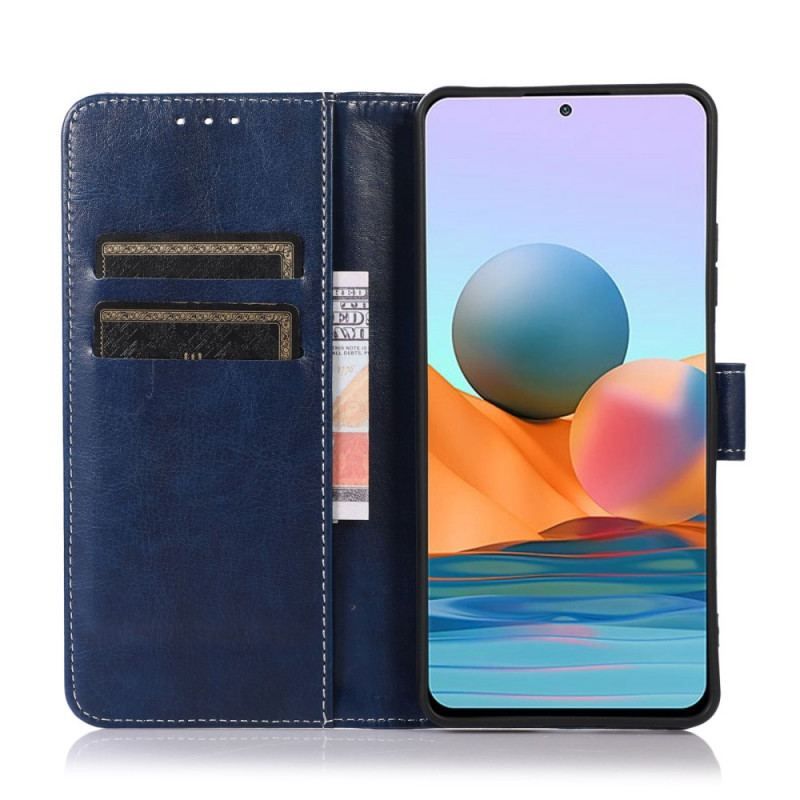 Housse Samsung Galaxy M33 5G Style Cuir et Coutures