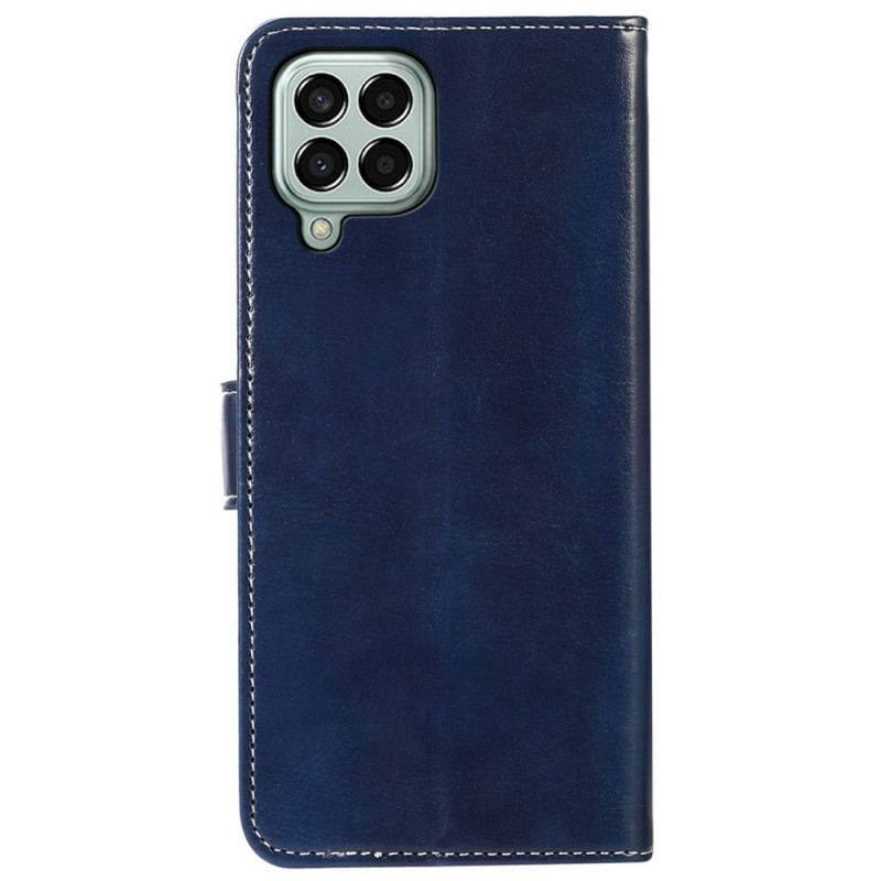 Housse Samsung Galaxy M33 5G Style Cuir et Coutures