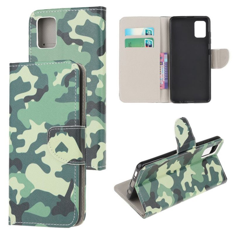Housse Samsung Galaxy M51 Camouflage Militaire